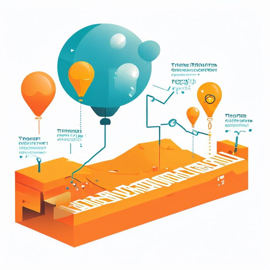 배송 지연 패키지의 이동 경로와 반복되는 변명의 말풍선을 신뢰도 하락 그래프로 분석하여 소비자 신뢰 추이를 시각화한 인포그래픽입니다.